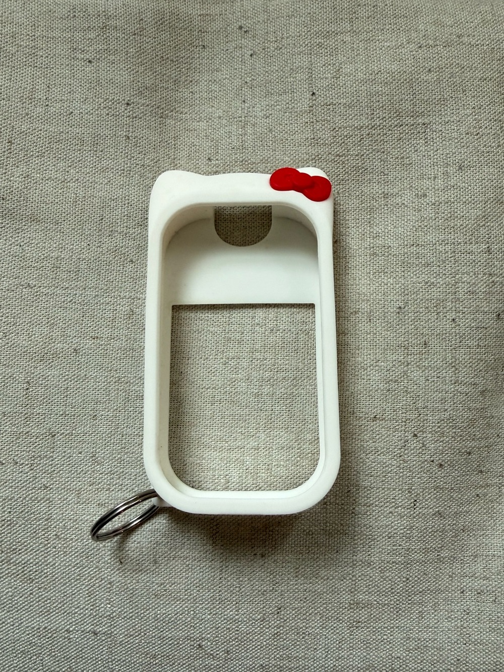 Hello Kitty Touchland sanitizer Cover with Keychain